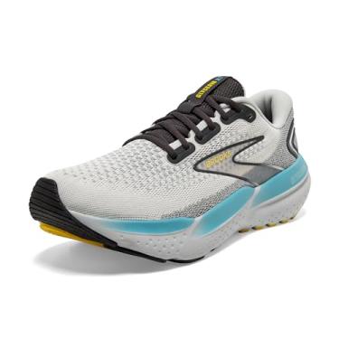 Imagem de Brooks Tênis de corrida masculino Glycerin 21 Neutral, Coco/ferro forjado/amarelo, 9