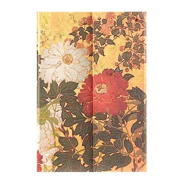 Imagem de Paperblanks | Natsu | Rinpa Florals | Hardcover Journal | Mini | Lined | Wrap | 176 Pg | 85 GSM