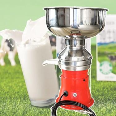 Imagem de Separador de leite, máquina de creme centrífuga de cozinha, 9500R/min, material de grau alimentício, vacas, manteiga de leite, creme e leite desnatado