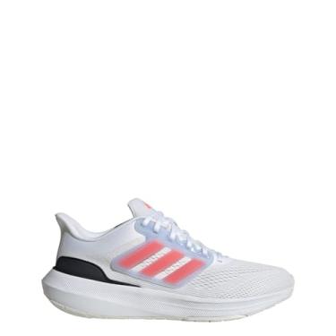 Imagem de adidas Tênis de corrida masculino Ultrabounce, Branco/Vermelho Solar/Branco Cristal, 8