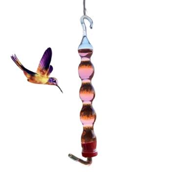 Imagem de Bebedouro De Vidro Fino Luxo Para Beija Flor E Pássaros