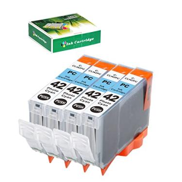 Imagem de CLI42 Photo Cyan Ink Cartridges 4 Pack Canon pro 100 Ink cartridges Replacement for Canon CLI42 CLI-42 PC Ink Cartridge Work for Pixma Pro-100 Printers