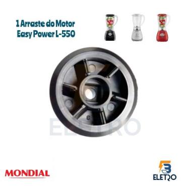 Imagem de Arraste do Motor para Liquidificador Mondial Easy Power L-550