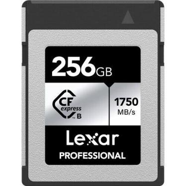 Imagem de Cartão memória lexar cfexpress 256gb type b 1750mb/s silver lcxexsl256