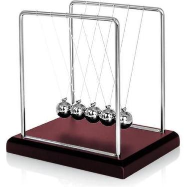 Imagem de Pêndulo De Newton Decorativo Mesa De Escritório - Onyx