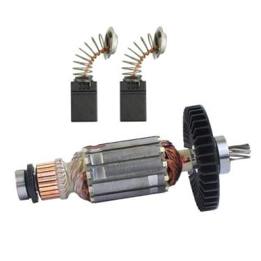 Imagem de Rotor 220V e Carvão P/ Serra Circular Makita HS7010