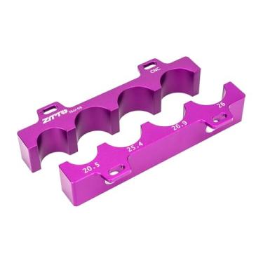 Imagem de Vaveren Vise Jaw Bicicleta Garfo Dianteiro Cubo Grampo Ferramenta de Reparo Grampo de Inserção Ferramenta de Metal Multifuncional Amortecedor Traseiro Fixação, 12.9 X 5.4 X 1.7 Cm