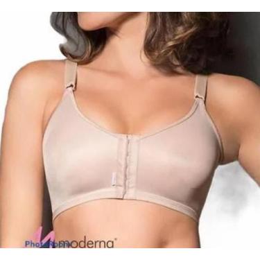 Imagem de Sutiã 303 Com Abertura Frontal Pós Cirúrgico Moderna  - CINTA MODERNA,