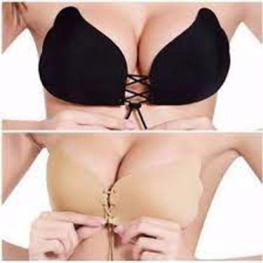 Imagem de Sutiã Adesivo Protetor de Mamilo Levanta e Une Peito Mama Busto Caído 