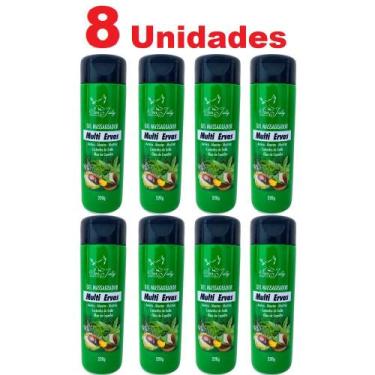 Imagem de Revenda Atacado 8 Gel Massageador Multi Ervas 220g  Arnica Alecrim Cop
