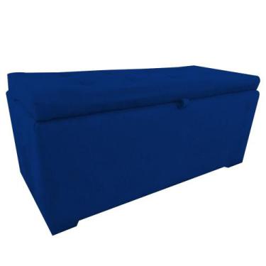 Imagem de Bau puff organizador porta treco brinquedos sapatos infantil multiuso 