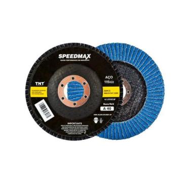 Imagem de Disco Flap Speedmax 115 x 22 mm Fibra Grão 40 TNT