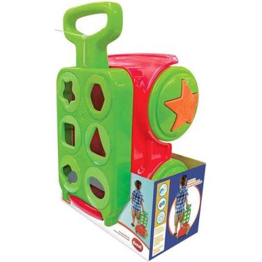 Imagem de Brinquedo Educativo Amicãozinho Pedagógico 7 Peças MK308 - Dismat