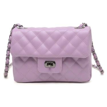 Imagem de Bolsa Feminina Clutch Napa Floater Alice - Miah Flor, Hortencia, Único