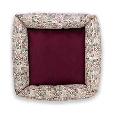 Imagem de Caminha Pet Cães e Gatos 60x60 Impermeável Com Zíper e Lavável - Bem M