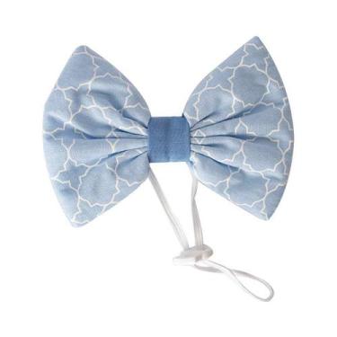 Imagem de Gravata Borboleta Modernpet Azul Bebê para Cães - Estampas Sortidas