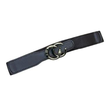 Imagem de Cinto Feminino Elástico Moda Decorativo Fino Cintura Modelo ZX-N198 - 