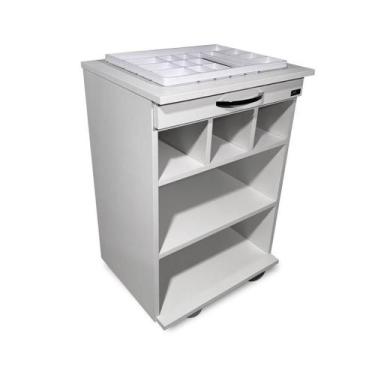 Imagem de Carrinho Mesa Auxiliar Estética, Clínica, Salão De Beleza, Odonto - De