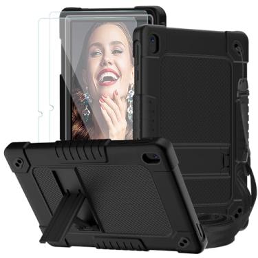 Imagem de Hoibon Capa para tablet Onn de 10,1 polegadas 2024, capa para tablet Onn 10.1 geração 4 à prova de choque resistente à prova de choque com alça de ombro para Walmart Onn 10.1 (modelo 2024: 100135925)
