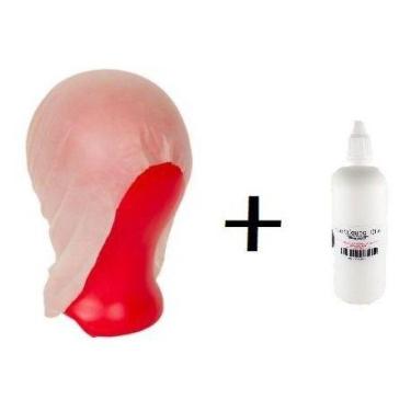 Imagem de Careca Falsa De Látex + Látex 100 Ml - Lynx
