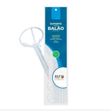 Imagem de 10 Suporte de Balão Grande 50cm Vareta Balão Bubble Pega Balão Bexiga 