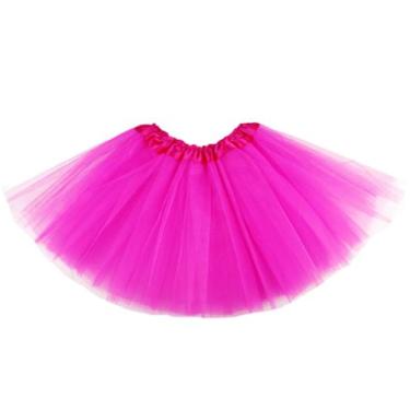 Imagem de Saia Tule LisaTutu Unicórnio Infantil 30 Cm Carnaval Bailarina - la Be