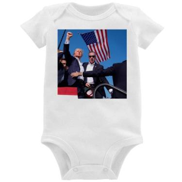 Imagem de Body Bebê Trump 2024 - Foca na Moda, Branco, G