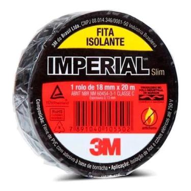 Imagem de Fita Isolante Imperial Slim 18Mm X 20M - 3M