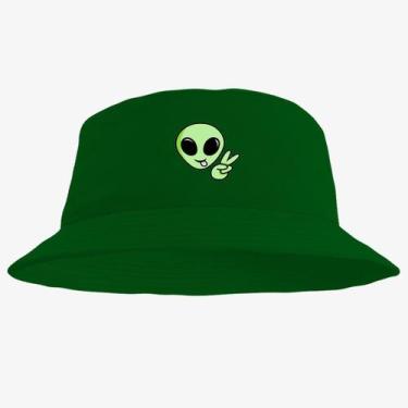 Imagem de Chapéu Bucket Hat Estampado ET Salve - MP Moda Masculina, Único, Verde