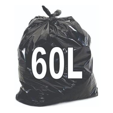 Imagem de Saco De Lixo 60 Litros Resistente 100 Unidades - HIGIPACK