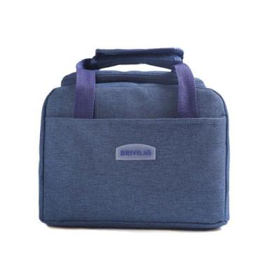 Imagem de Bolsa Térmica BRIVILAS com Alça para Marmita Academia Viagem Fitness -