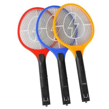 Imagem de Raquete Elétrica Bivolt Recarregável 110v~220v Mata Mosquito - Arco