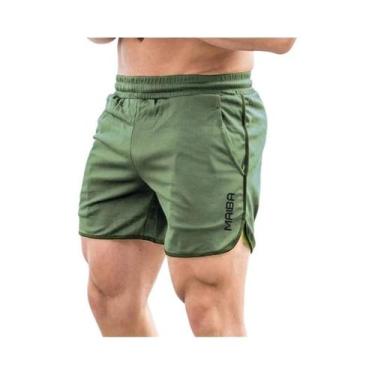 Imagem de Calções de Corrida Masculinos - Malha de Secagem Rápida para Verão, Fi