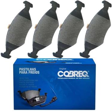 Imagem de Jogo Pastilha Freio Onix Prisma Cobalt Joy Cobreq Original, PASTILHA D