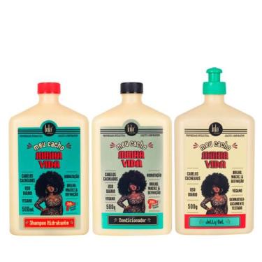Imagem de Lola Meu Cacho Minha Vida Sh 500ml + Cond 500ml + Jelly Gel 500ml - Lo
