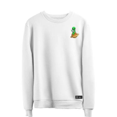 Imagem de Blusão Moletom Saturno Et Masculino e Feminino Personalizado sem Capuz