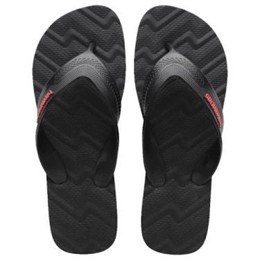 Imagem de Chinelo Masculino Havaianas REF: TRACK WAVES, 41, Preto
