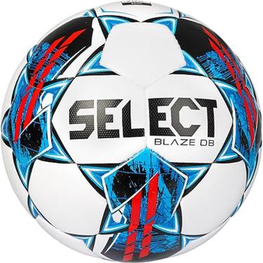 Imagem de Select Bola de futebol Blaze DB V22, branco/vermelho/azul, tamanho 5