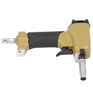 Imagem de Pistola Pneumática de Liga de Alumínio, Pregador de Estofamento de Manga Magnética, Bandeja de Carregamento de Placa de Prego, Pressão de Ar de 4-7kgf/cm³, Ampla Aplicação para
