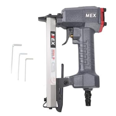 Imagem de Prego de Estrutura Pneumática, Pistola de Pregos Brad Com Tecnologia Avançada de Trava de Nariz Corpo Leve de Alumínio e Ferro para Carpintaria, Decoração de Interiores,