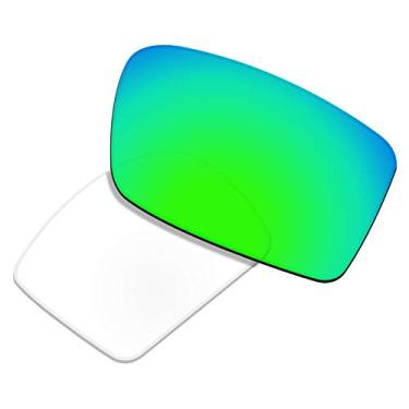 Imagem de Novas lentes de substituição UV400 de espessura de 1,8 mm para óculos de sol Oakley Gascan OO9014 - Opções