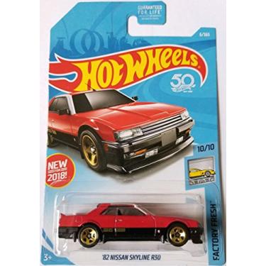 Imagem de Hot Wheels Nissan Skyline R30 1982 Vermelho 6/365, Escala 1:64, Carro Colecionável