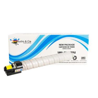 Imagem de Toner Comp. 842308 Amarelo MPC2000 MPC2500 3000 10.5K - Cartucho & Cia