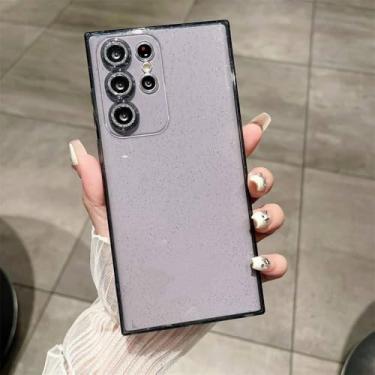 Imagem de Capa de celular com glitter transparente para Samsung Galaxy S24 s24plus s24ultra S2 s23plus s23ultra s23fe,5, para S23Ultra