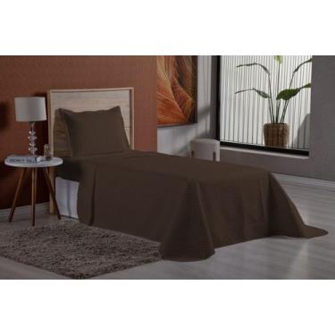 Imagem de Colcha SOLTEIRO matelase ultrassonico 170 fios - SAFIRA ENXOVAIS, Marr