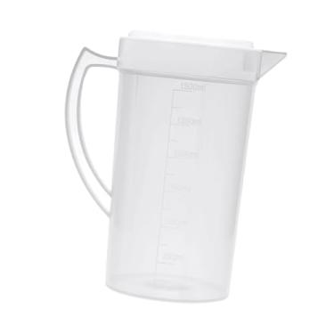 Imagem de Ioensy Water Pitcher Tea Jug Summer Summer Homany Wide Bocal Easidade Limpa Calinha Fria Florda de Água para Bebida Lemonada Geladeira Refrigerador,