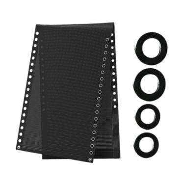 Imagem de Fenteer Pano de cadeira de lounge Acessórios de cadeira de gravidade zero pátio pátio de grama resistente, Preto