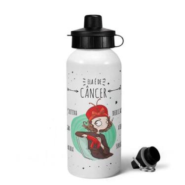 Imagem de Garrafa Squeeze MQ Signos - Ela é de Câncer - 600ml - JPS INFO