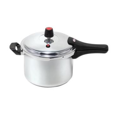 Imagem de Panela de Pressao 4,5 Litros Fechamento Externo - Aluminio Polido Resi