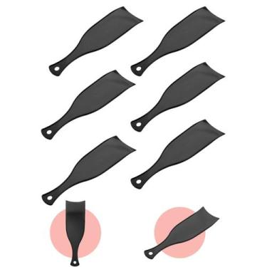 Imagem de Kit 6 Plaquete para Tintura Mechas Cabelo Cabelereiro Luzes Profission